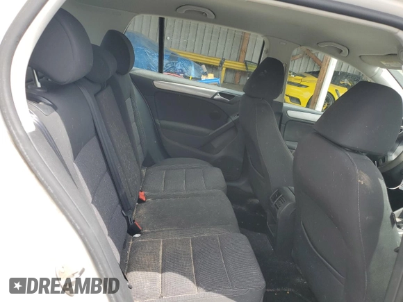 2014 Volkswagen Golf with VIN WVWDB7AJ0EW001424, listed as a Copart auction lot 62420115 with 69,109 mi miles and Salvage title. Bid and sale history available at DreamBid. Image 10.