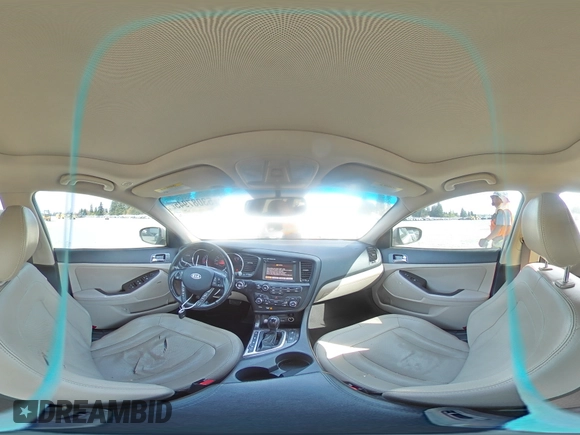 2011 Kia Optima EX z VIN KNAGN4A77B5096621, wystawiony jako Copart lot #53087945 z przebiegiem 189 899 mil mil oraz Szkoda całkowita • Salvage title. Historia ofert i sprzedaży dostępna na DreamBid. Obrazek 14.