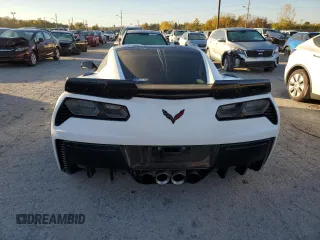 2015 Chevrolet Corvette Z06 1LZ with VIN 1G1YN2D6XF5600852, listed as a Copart auction lot 77619184 with 47,557 mi miles and Clean Title. Bid and sale history available at carsss.com. Image 6.