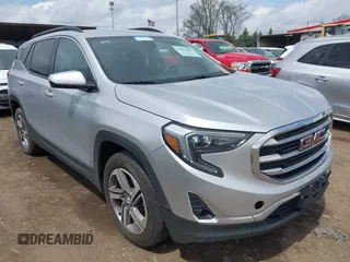 2020 GMC Terrain SLT with VIN 3GKALVEV5LL268423, listed as a IAAI auction lot 42077892 with 104,735 mi miles and . Bid and sale history available at DreamBid. Image 1.