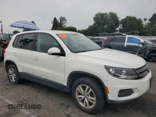 2013 Volkswagen Tiguan S with VIN WVGAV3AX9DW567289, listed as a Copart auction lot 60174115 with 157,484 mi miles and Clean title. Bid and sale history available at DreamBid. Image 4.