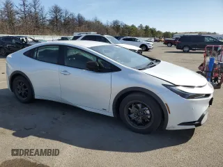 2024 Toyota Prius LE with VIN JTDADABU9R3015977, listed as a Copart auction lot 49179915 with 7,917 mi miles and Salvage Title. Bid and sale history available at carsss.com. Image 4.