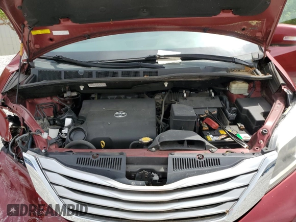 2015 Toyota Sienna Limited with VIN 5TDDK3DC7FS114715, listed as a Copart auction lot 55725385 with 114,645 mi miles and Salvage title. Bid and sale history available at DreamBid. Image 12.