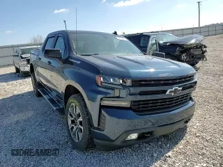 2021 Chevrolet Silverado 1500 RST with VIN 3GCUYEEDXMG236644, listed as a Copart auction lot 48312215 with 41,399 mi miles and Salvage Title. Bid and sale history available at carsss.com. Image 10.