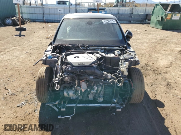 2015 MINI Hardtop 4 Door S with VIN WMWXU3C54F2B57524, listed as a Copart auction lot 45296125 with 56,001 mi miles and Salvage title. Bid and sale history available at DreamBid. Image 5.