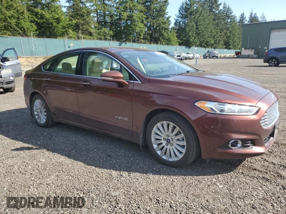 2016 Ford Fusion SE Hybrid with VIN 3FA6P0LU9GR166599, listed as a Copart auction lot 53309285 with 57,677 mi miles and Salvage Title. Bid and sale history available at carsss.com. Image 4.