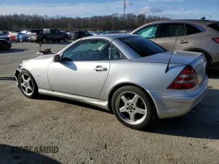 2004 Mercedes-Benz SLK-Class with VIN WDBKK65F04F307947, listed as a Copart auction lot 47361195 with 115,809 mi miles and Salvage Title. Bid and sale history available at carsss.com. Image 2.