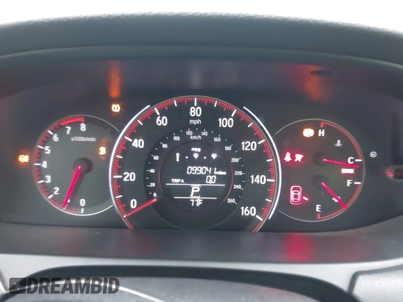 2016 Honda Accord Sport с VIN 1HGCR2F51GA154370, выставлен на аукционе IAAI как лот 42419106 с пробегом 99 041 миль миль и . История ставок и продаж доступна на DreamBid. Изображение 7.
