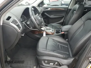 2016 Audi Q5 Premium Plus with VIN WA1L2AFP5GA053339, listed as a Copart auction lot 58703355 with 69,429 mi miles and Salvage title. Bid and sale history available at DreamBid. Image 7.