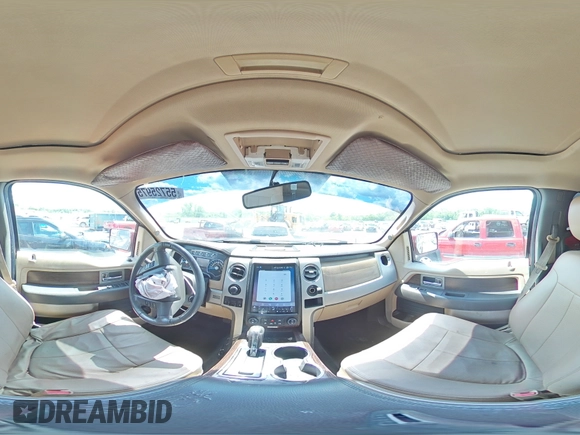 2013 Ford F-150 XL with VIN 1FTFW1EF8DKE14522, listed as a Copart auction lot 55725975 with 317,578 mi miles and Salvage title. Bid and sale history available at DreamBid. Image 14.