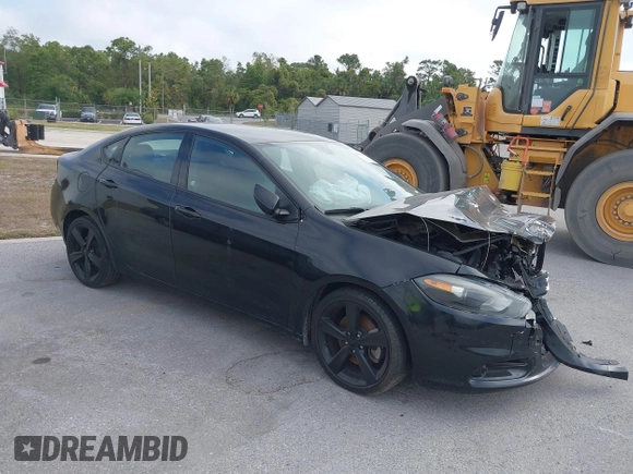 2015 Dodge Dart SXT with VIN 1C3CDFBB7FD276250, listed as a IAAI auction lot 41500698 with 53,325 mi miles. Bid and sale history available at carsss.com. Image 1.