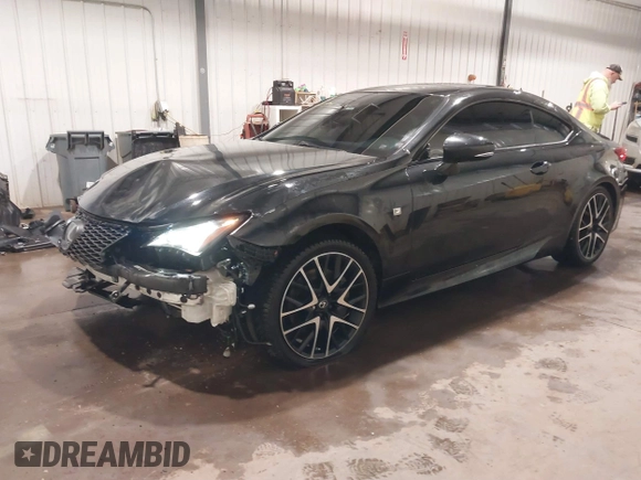 2018 Lexus RC 300 with VIN JTHS85BC6J5004160, listed as a IAAI auction lot 41733196 with 49,388 mi miles and . Bid and sale history available at DreamBid. Image 18.
