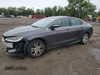 2015 Chrysler 200 Limited z VIN 1C3CCCAB7FN714097, wystawiony jako Copart lot #58656605 z przebiegiem 198 978 mil mil oraz Szkoda całkowita • Salvage title. Historia ofert i sprzedaży dostępna na DreamBid. Obrazek 1.
