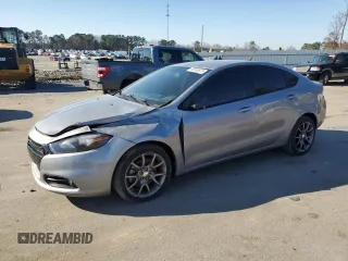 2014 Dodge Dart SXT with VIN 1C3CDFBB2ED724327, listed as a Copart auction lot 46598925 with 52,346 mi miles and Salvage Title. Bid and sale history available at carsss.com. Image 1.