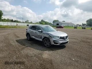 2020 Acura RDX Technology with VIN 5J8TC2H58LL007573, listed as a Copart auction lot 63946115 with 54,638 mi miles and Salvage title. Bid and sale history available at DreamBid. Image 14.