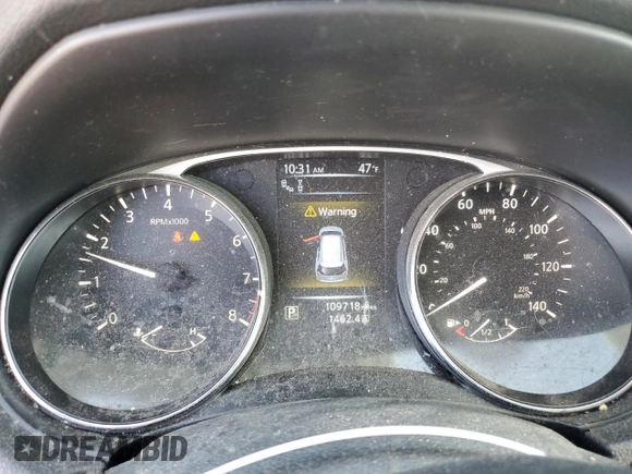 2016 Nissan Rogue SV with VIN 5N1AT2MV1GC870776, listed as a Copart auction lot 46496275 with 109,718 mi miles and Clean Title. Bid and sale history available at DreamBid. Image 9.