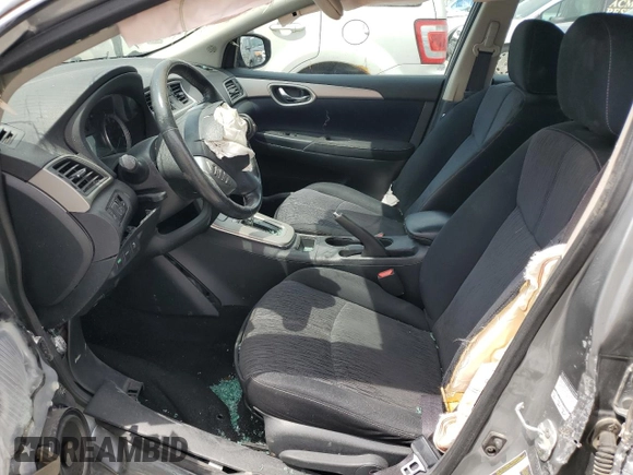 2014 Nissan Sentra SV with VIN 3N1AB7AP2EL638671, listed as a Copart auction lot 60745475 with Not provided miles and Salvage title. Bid and sale history available at DreamBid. Image 7.