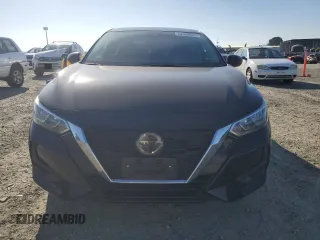 2021 Nissan Sentra S with VIN 3N1AB8BV9MY245674, listed as a Copart auction lot 89338605 with 57,282 mi miles and Salvage Title. Bid and sale history available at DreamBid. Image 5.