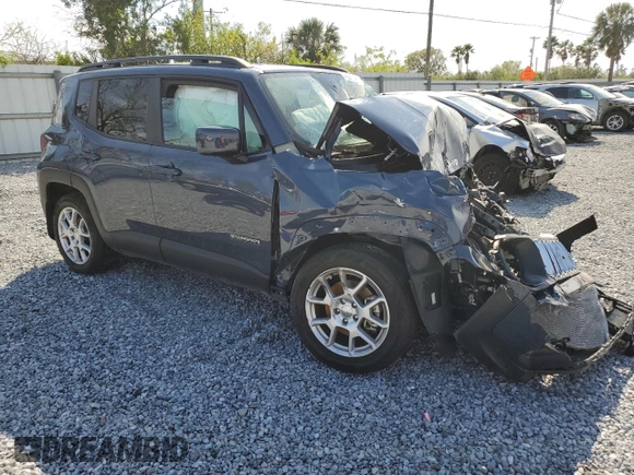2021 Jeep Renegade Latitude z VIN ZACNJCBB7MPN16291, wystawiony jako Copart lot #47211245 z przebiegiem Nie podano mil oraz Nie do naprawy • Non repairable. Historia ofert i sprzedaży dostępna na DreamBid. Obrazek 4.