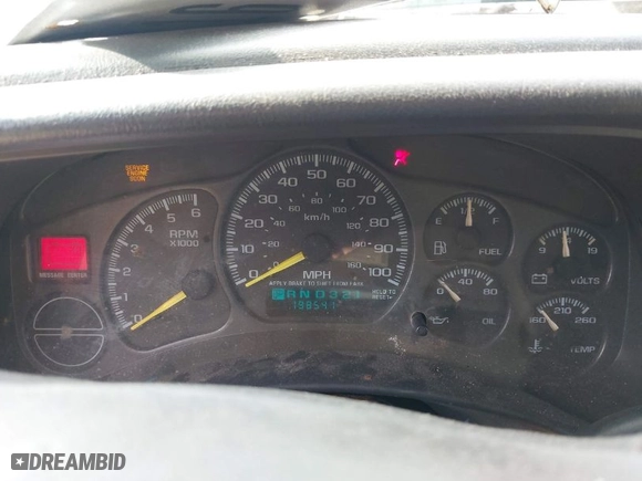 2001 Chevrolet Silverado 1500 LS with VIN 2GCEC19T111123764, listed as a IAAI auction lot 41902984 with 198,541 mi miles. Bid and sale history available at carsss.com. Image 7.