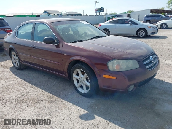 2003 Nissan Maxima SE with VIN JN1DA31D93T517109, listed as a IAAI auction lot 42019171 with 168,494 mi miles and . Bid and sale history available at DreamBid. Image 1.