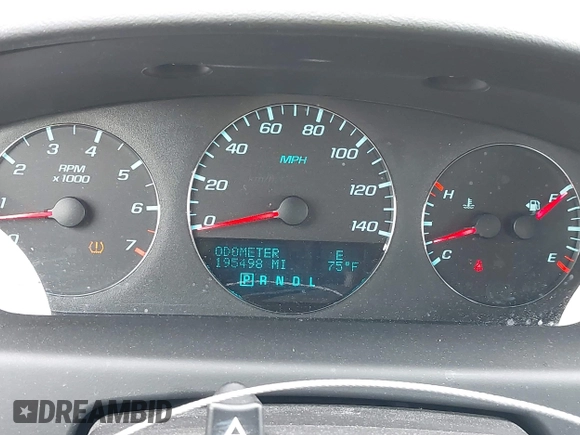 2012 Chevrolet Impala LT Fleet with VIN 2G1WG5E32C1216665, listed as a IAAI auction lot 42053950 with 195,498 mi miles and . Bid and sale history available at DreamBid. Image 7.