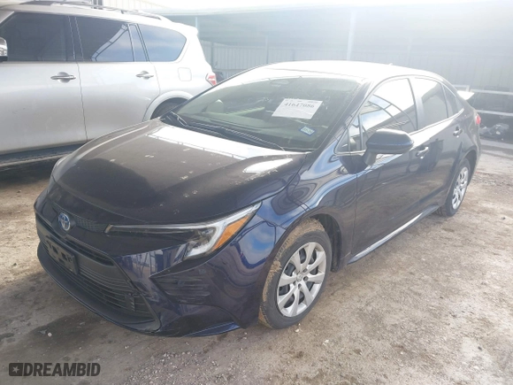 2024 Toyota Corolla Hybrid LE with VIN JTDBCMFE7RJ026693, listed as a IAAI auction lot 41647086 with 22,395 mi miles. Bid and sale history available at carsss.com. Image 17.