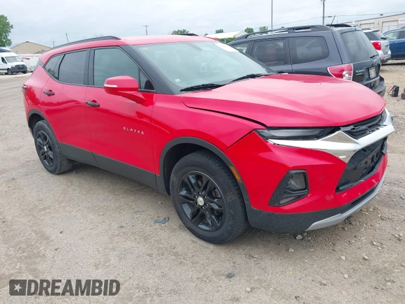 2020 Chevrolet Blazer LT with VIN 3GNKBCR45LS662204, listed as a IAAI auction lot 42458323 with 83,502 mi miles and . Bid and sale history available at DreamBid. Image 1.