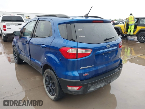 2021 Ford EcoSport SE with VIN MAJ3S2GEXMC445232, listed as a IAAI auction lot 42484930 with 28,829 mi miles and . Bid and sale history available at DreamBid. Image 3.