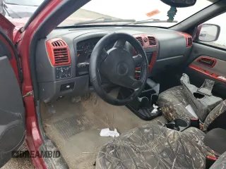2005 GMC Canyon SLE Z71 with VIN 1GTDT196958121737, listed as a Copart auction lot 44645395 with 187,622 mi miles and Salvage Title. Bid and sale history available at carsss.com. Image 8.