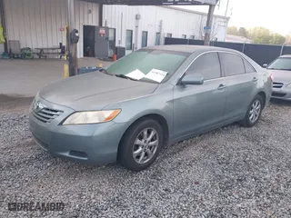2007 Toyota Camry CE with VIN JTNBE46K873051972, listed as a IAAI auction lot 41907434 with 177,865 mi miles. Bid and sale history available at carsss.com. Image 2.