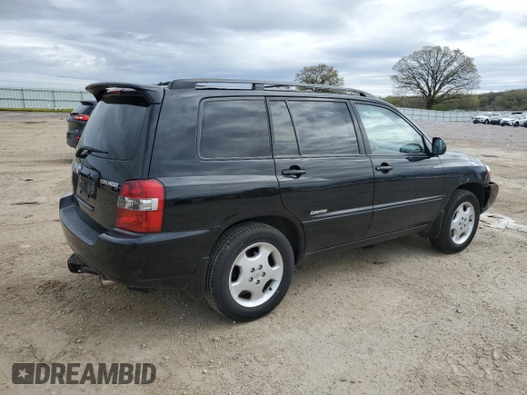 2007 Toyota Highlander w/3rd Row z VIN JTEDP21A570128305, wystawiony jako Copart lot #55735275 z przebiegiem 207 626 mil mil oraz Nie do naprawy • Non repairable. Historia ofert i sprzedaży dostępna na DreamBid. Obrazek 3.