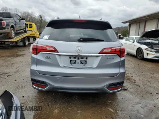 2016 Acura RDX Advance with VIN 5J8TB3H75GL004355, listed as a Copart auction lot 43112275 with 108,297 mi miles and Salvage title. Bid and sale history available at DreamBid. Image 6.