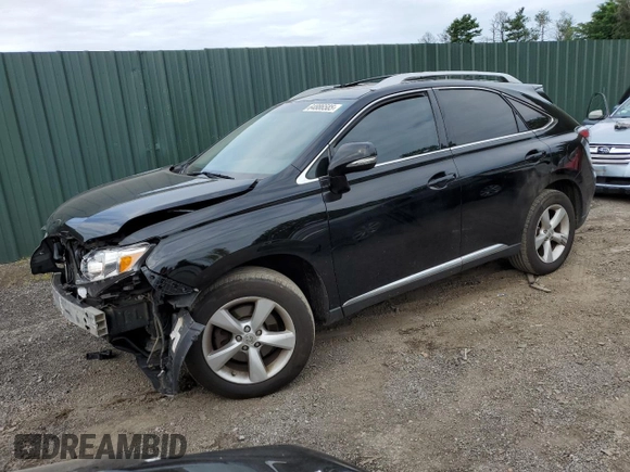 2012 Lexus RX 350 with VIN 2T2BK1BA1CC124251, listed as a Copart auction lot 64886585 with 192,944 mi miles and Salvage title. Bid and sale history available at DreamBid. Image 1.