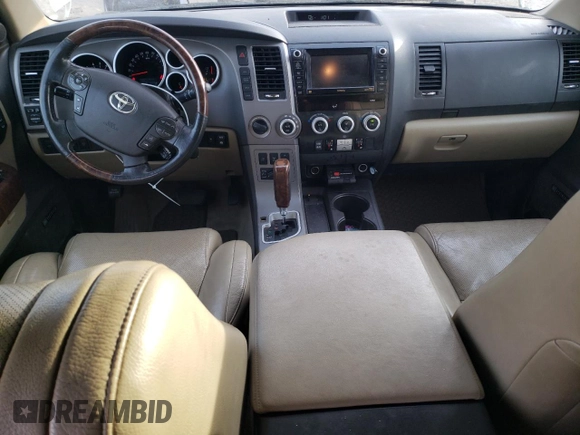 2010 Toyota Sequoia Platinum with VIN 5TDDW5G1XAS036174, listed as a Copart auction lot 41662065 with 238,295 mi miles and Salvage Title. Bid and sale history available at carsss.com. Image 8.