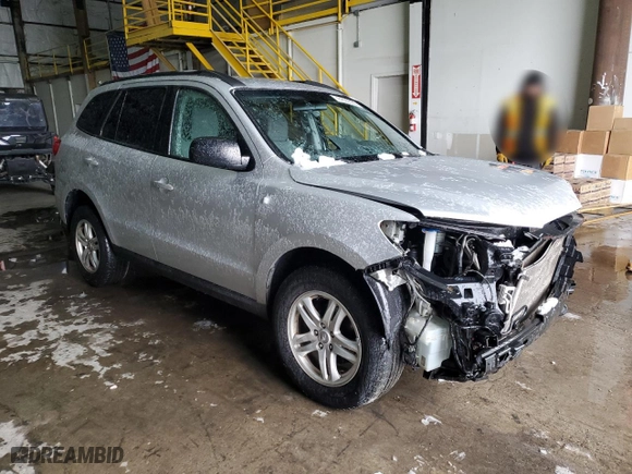 2011 Hyundai Santa Fe GLS with VIN 5XYZGDABXBG074825, listed as a Copart auction lot 44820685 with 201,148 mi miles and Salvage Title. Bid and sale history available at carsss.com. Image 4.