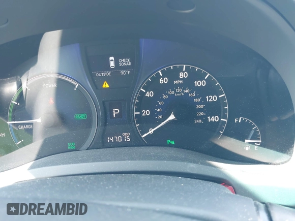 2010 Lexus RX 450h with VIN JTJBC1BA2A2003920, listed as a IAAI auction lot 42127344 with 147,015 mi miles and . Bid and sale history available at DreamBid. Image 7.