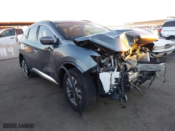 2017 Nissan Murano SL with VIN 5N1AZ2MG5HN114910, listed as a IAAI auction lot 41320302 with 59,932 mi miles. Bid and sale history available at carsss.com. Image 1.