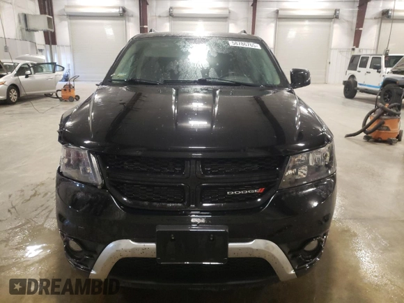 2017 Dodge Journey Crossroad Plus with VIN 3C4PDDGG9HT706315, listed as a Copart auction lot 58786765 with 34,677 mi miles and Salvage title. Bid and sale history available at DreamBid. Image 5.