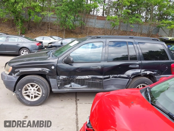 2004 Jeep Grand Cherokee Laredo with VIN 1J8GW48S94C357443, listed as a IAAI auction lot 42309958 with 176,738 mi miles and . Bid and sale history available at DreamBid. Image 14.