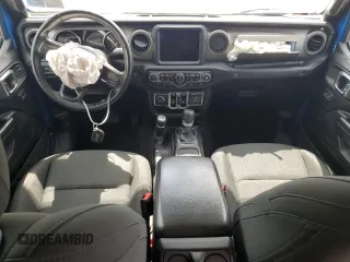 2021 Jeep Gladiator Freedom с VIN 1C6HJTAG7ML553303, выставлен на аукционе Copart как лот 57038585 с пробегом 49 400 миль миль и Списание • Salvage title. История ставок и продаж доступна на DreamBid. Изображение 8.