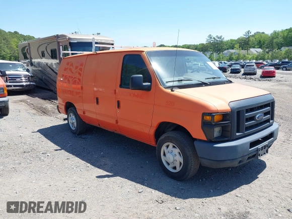 2013 Ford Econoline Cargo Commercial with VIN 1FTNE1EW8DDB33694, listed as a IAAI auction lot 42126043 with 192,206 mi miles and . Bid and sale history available at DreamBid. Image 1.