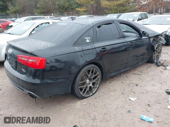 2014 Audi A6 Prestige with VIN WAUHGAFC7EN148367, listed as a IAAI auction lot 41084043 with 103,546 mi miles and . Bid and sale history available at DreamBid. Image 4.