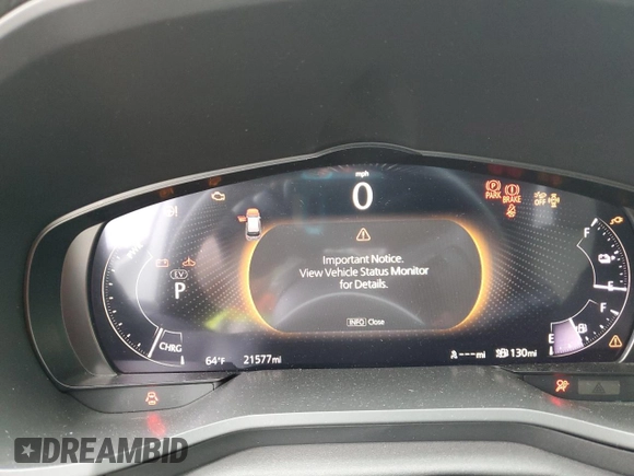 2024 Mazda CX-90 Preferred with VIN JM3KKBHA0R1180686, listed as a Copart auction lot 60159575 with 21,577 mi miles and Salvage title. Bid and sale history available at DreamBid. Image 9.