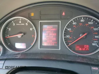 2005 Audi A4 3.0L with VIN WAULT68E85A018381, listed as a Copart auction lot 74311164 with 161,217 mi miles and Salvage Title. Bid and sale history available at carsss.com. Image 9.