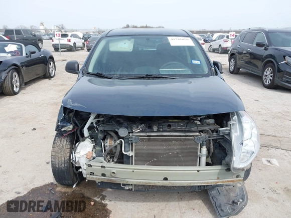 2015 Nissan Versa SV with VIN 3N1CN7AP3FL853347, listed as a IAAI auction lot 41741056 with 100,353 mi miles. Bid and sale history available at carsss.com. Image 13.