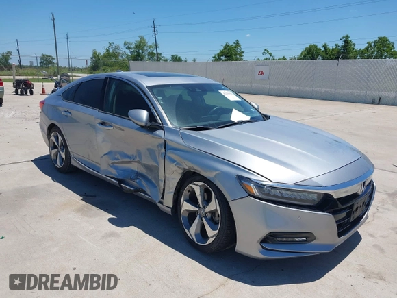 2019 Honda Accord Touring z VIN 1HGCV2F99KA002506, wystawiony jako IAAI lot #42233936 z przebiegiem 88 612 mil mil oraz . Historia ofert i sprzedaży dostępna na DreamBid. Obrazek 1.