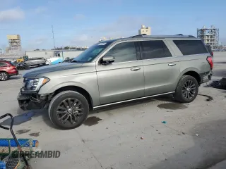 2019 Ford Expedition Max Limited with VIN 1FMJK1KT0KEA75469, listed as a Copart auction lot 44168365 with 99,066 mi miles and Salvage Title. Bid and sale history available at DreamBid. Image 1.