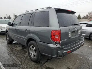2007 Honda Pilot EX-L with VIN 5FNYF28607B024008, listed as a Copart auction lot 47255275 with 120,781 mi miles and Salvage Title. Bid and sale history available at carsss.com. Image 2.