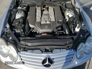 2005 Mercedes-Benz SL 55 AMG with VIN WDBSK74F95F099933, listed as a Copart auction lot 78612044 with Not provided miles and Salvage title. Bid and sale history available at DreamBid. Image 11.